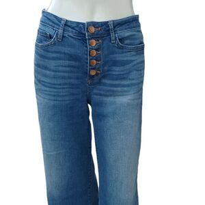 700444...ana Wide Leg Jeans Size 2, 24" Waist 23" Inseam 10" Rise